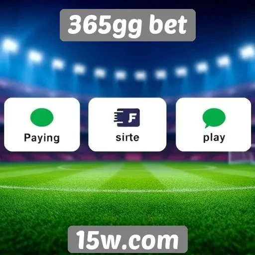 Avaliação dos métodos de pagamento no 365gg bet